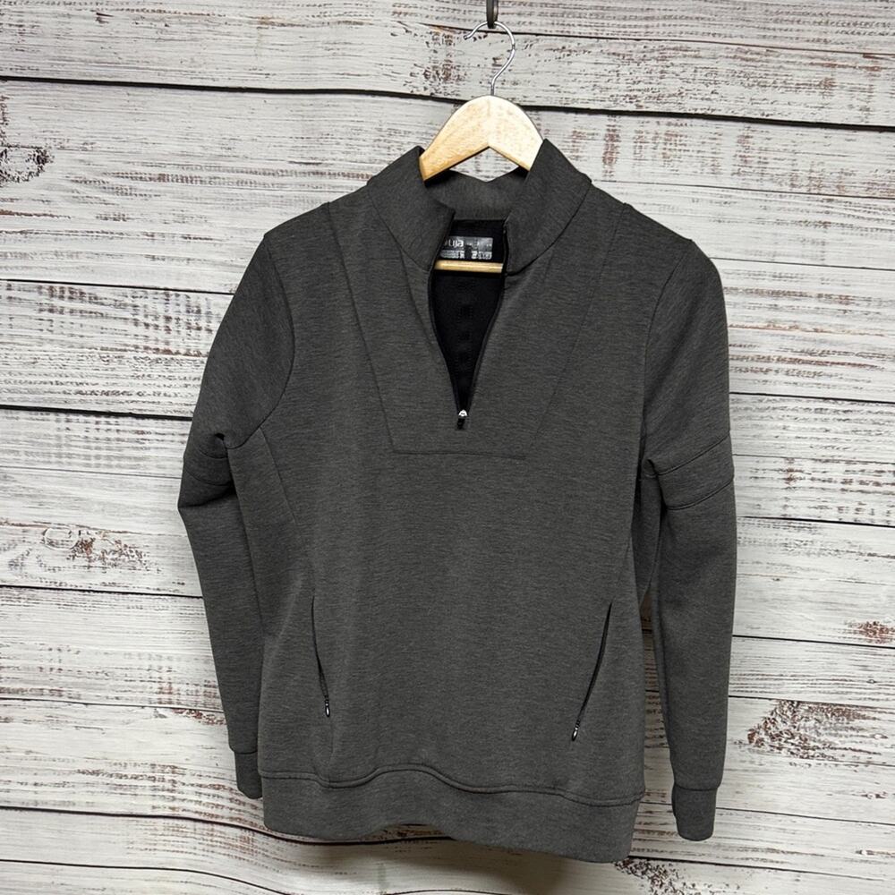 Lija 1/4 Zip Women's Sweatshirt Large Gray